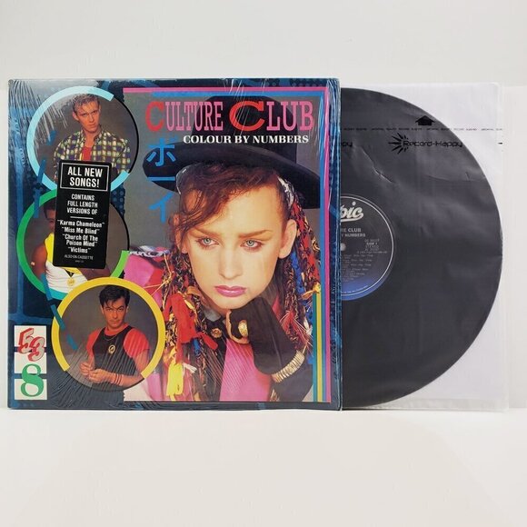 Culture Club Colour by Numbers Vinyl Record 1983 AL-39107 Epic/Virgin New Wave - Picture 1 of 10